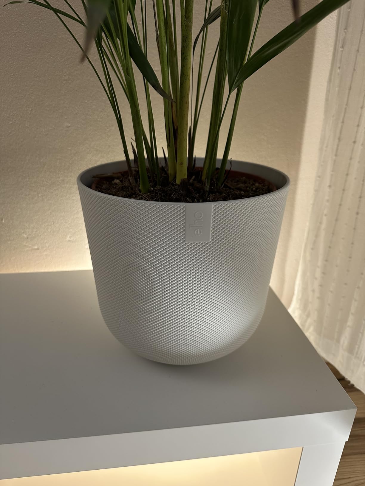 elho Jazz rund 26 Blumentopf Lavendel Lila recycelt