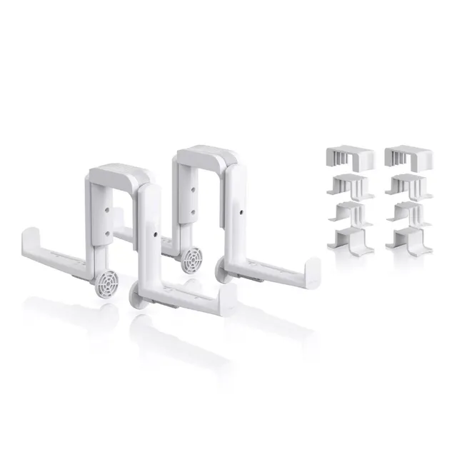Lechuza Balconera Duo Halter weiß Balkonkastenhalter