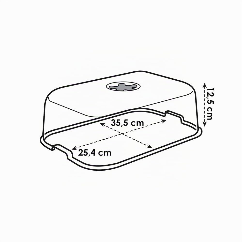 elho Green Basics Anzuchthaus M Gewächshaus Transparent 35cm