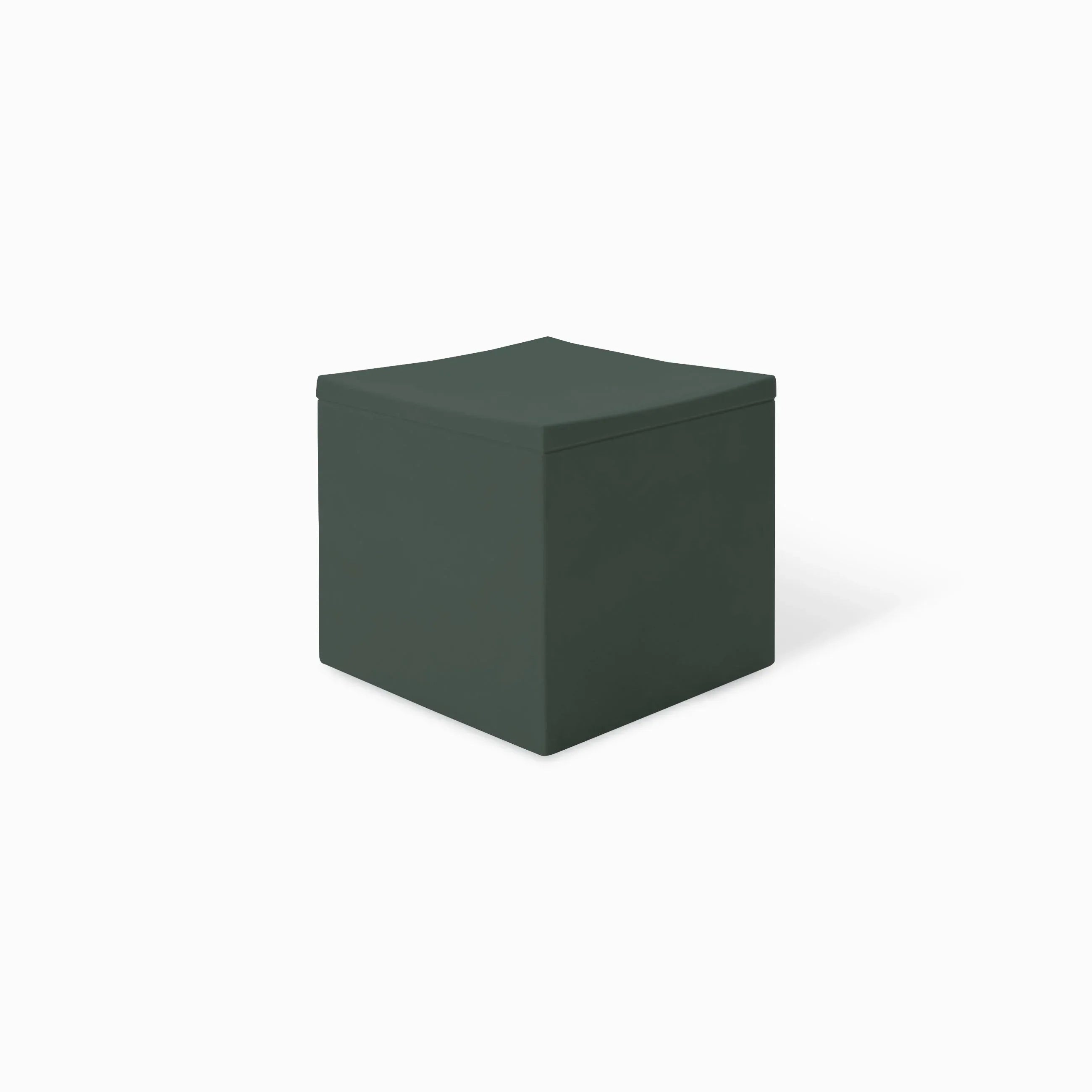 Serralunga Lounge Cube Hocker Weiß 37x37x36 eckig