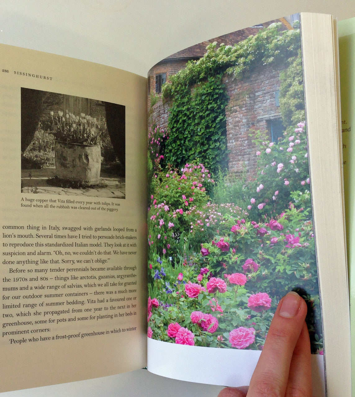 Sarah Raven Gardening Vita Sissinghurst Buch Hardcover signiert