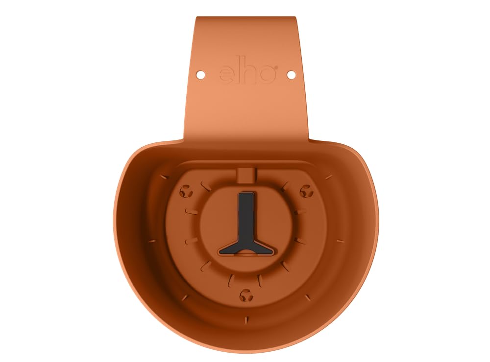 elho Greenville Easy Hanger 19.5 Balkontopf Braun für Geländer