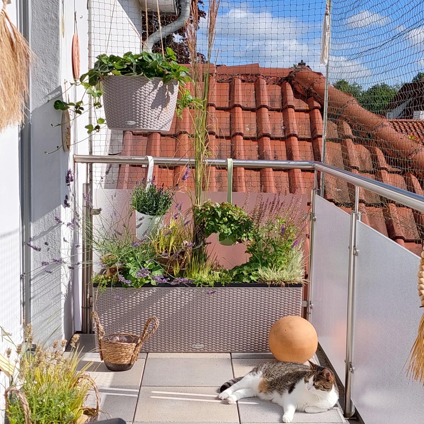 Lechuza Trio Cottage 30 Pflanzgefäß Weiß mit Bewässerung