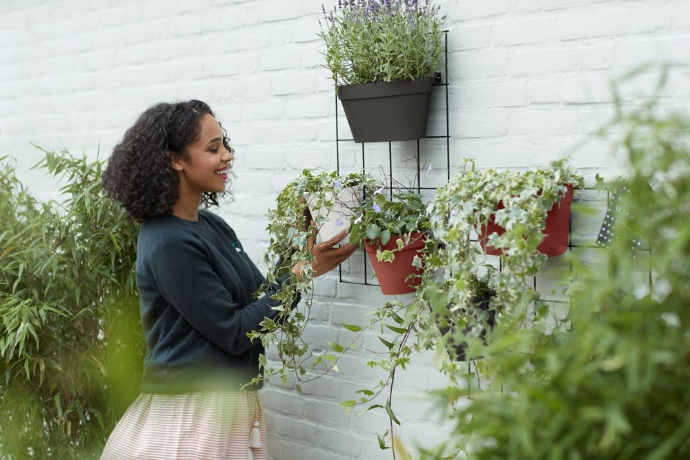 elho Loft Urban Green Wall Pflanztopf 15cm Weiß für Pflanzenwand
