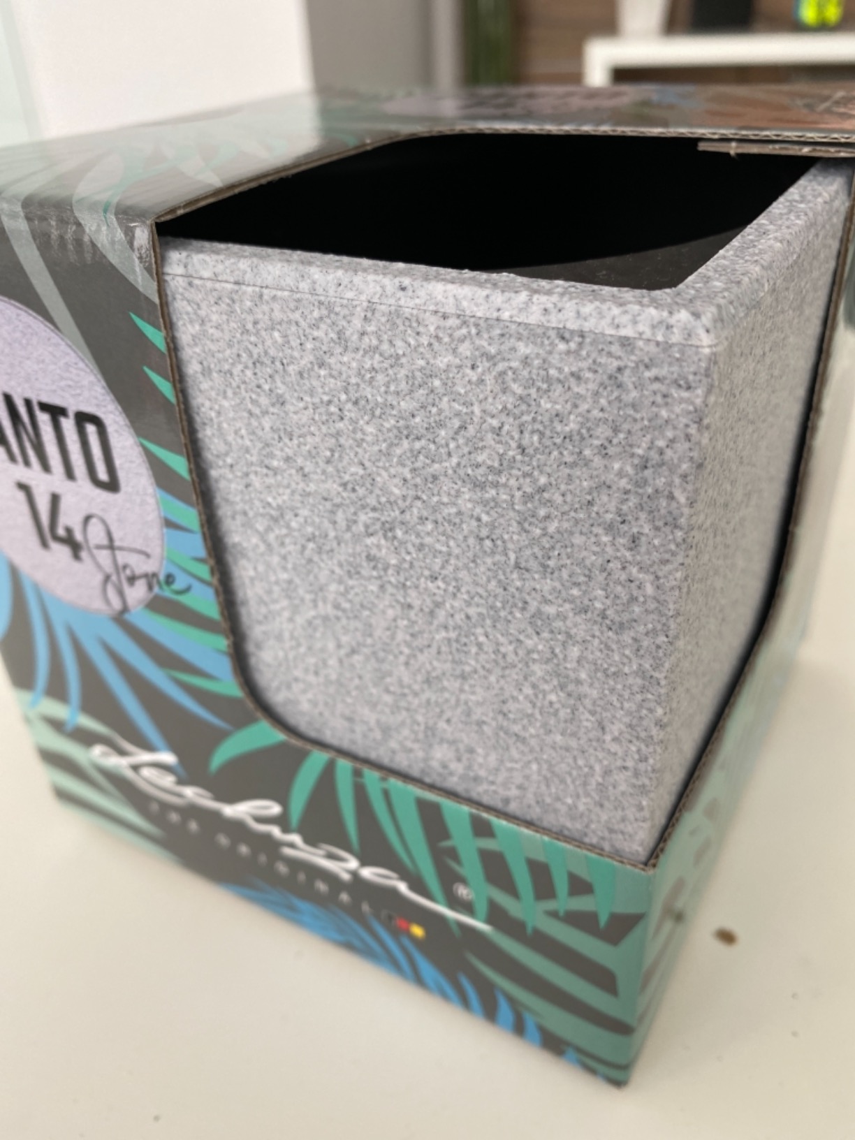 Lechuza Canto Stone 14 Kräutertopf Sandbeige Bewässerung