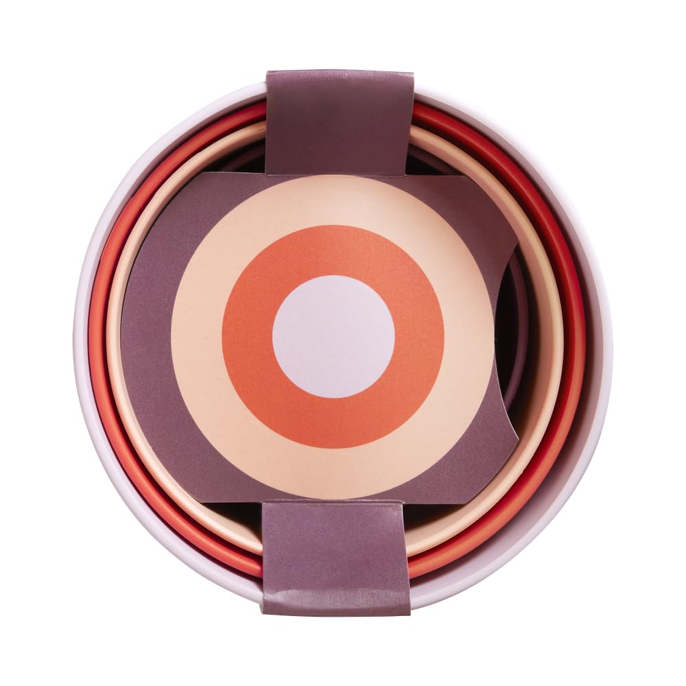 elho Lex Pott Set Blumentopf 15 cm Soft Lilac 4er recycelt