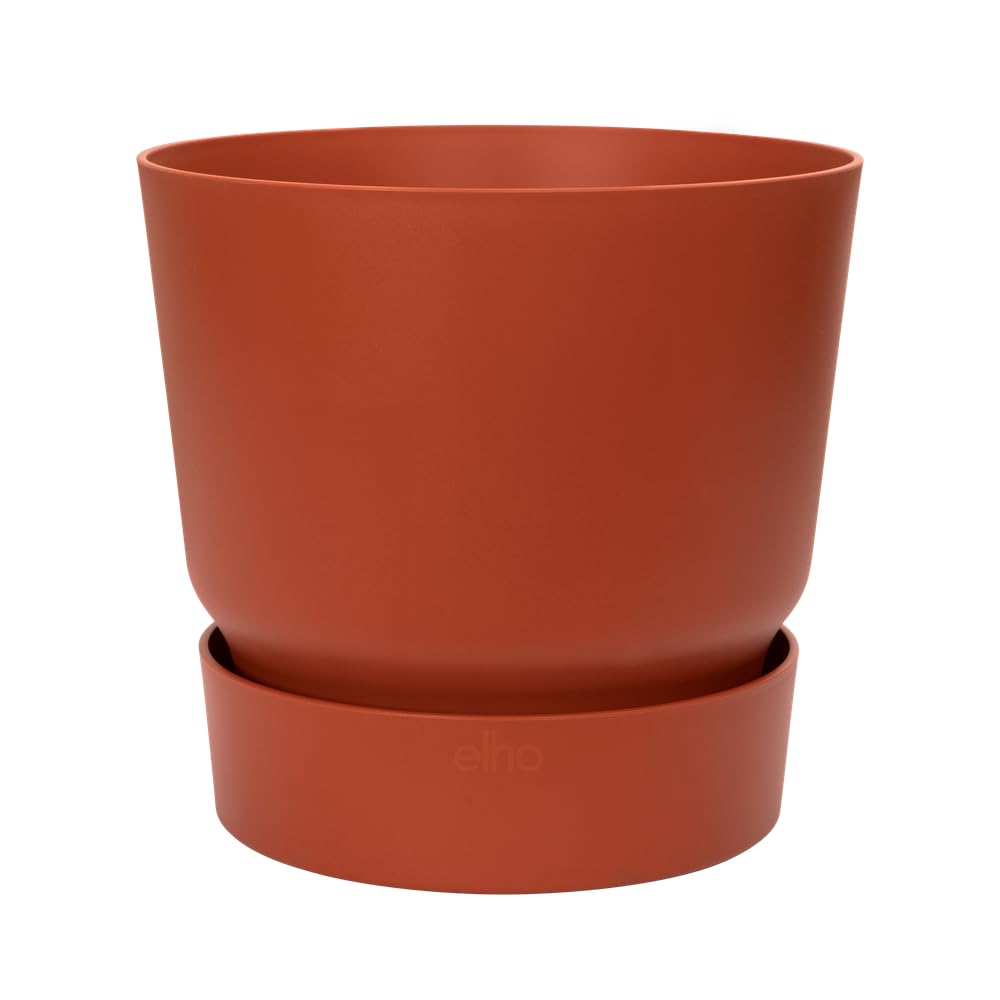 elho Greenville Rund Blumentopf 25 cm Klinkerrot