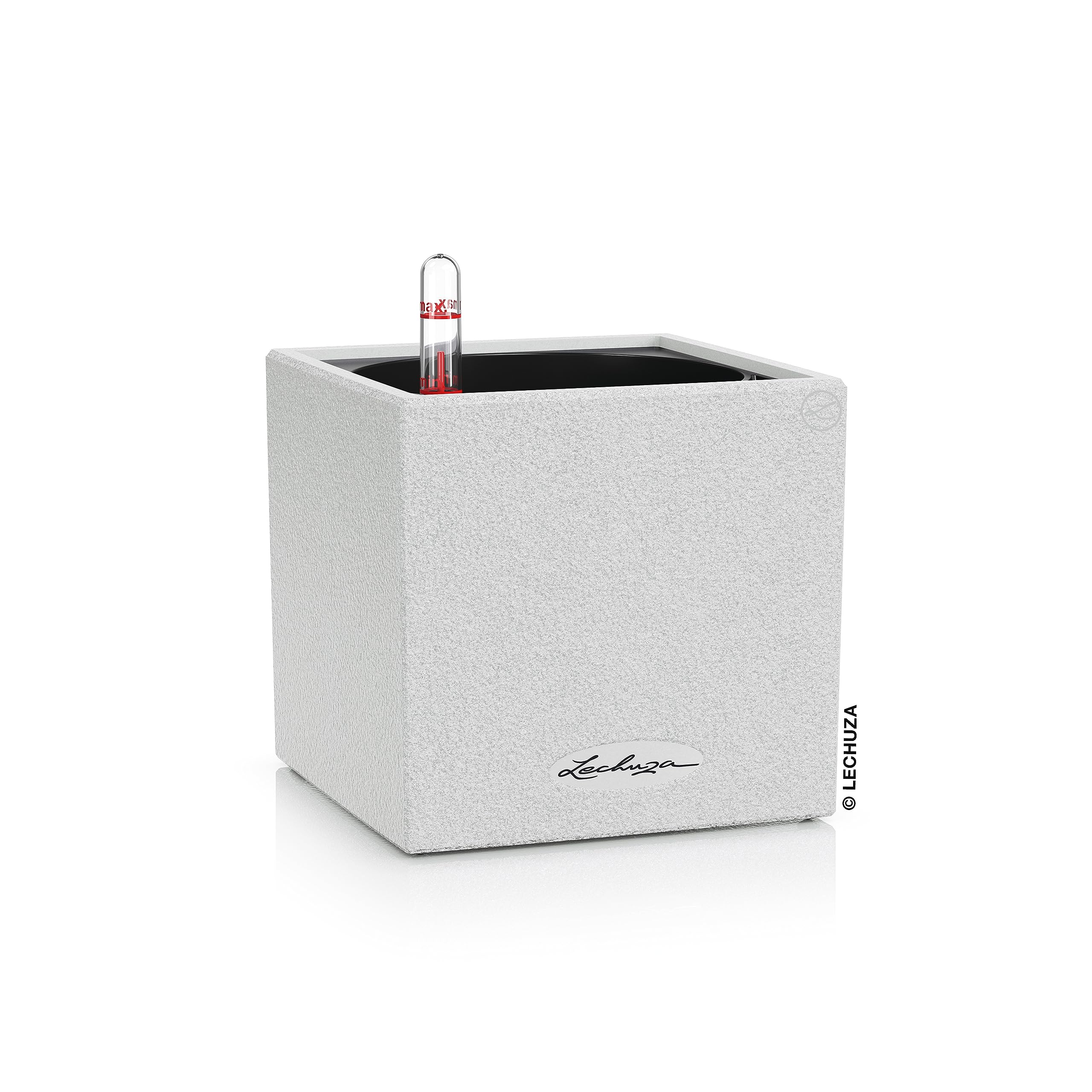 Lechuza Canto Stone 14 Kräutertopf Sandbeige Bewässerung