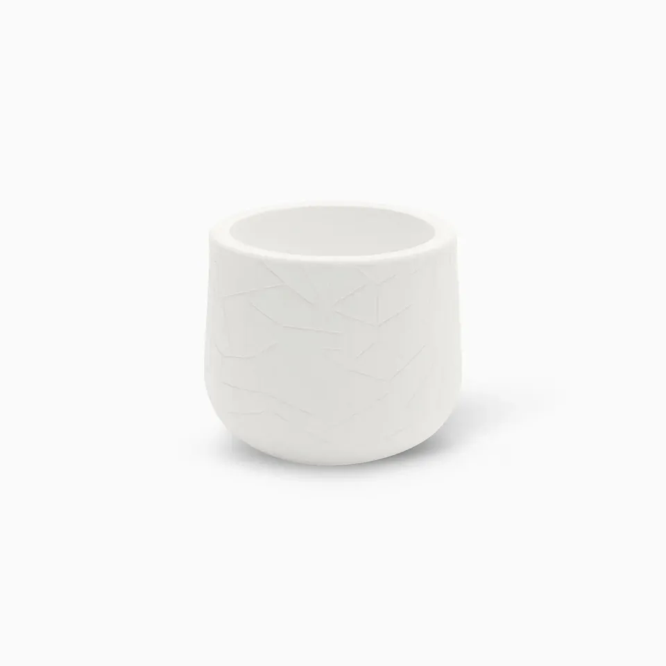 Serralunga Memory Pot Pflanztopf Anthrazit 52x52x43