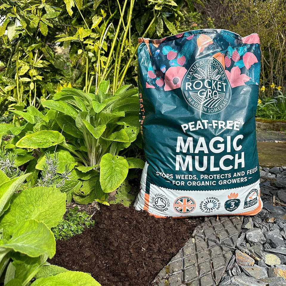 Sarah Raven RocketGro Magic Mulch 50L torffrei Bio