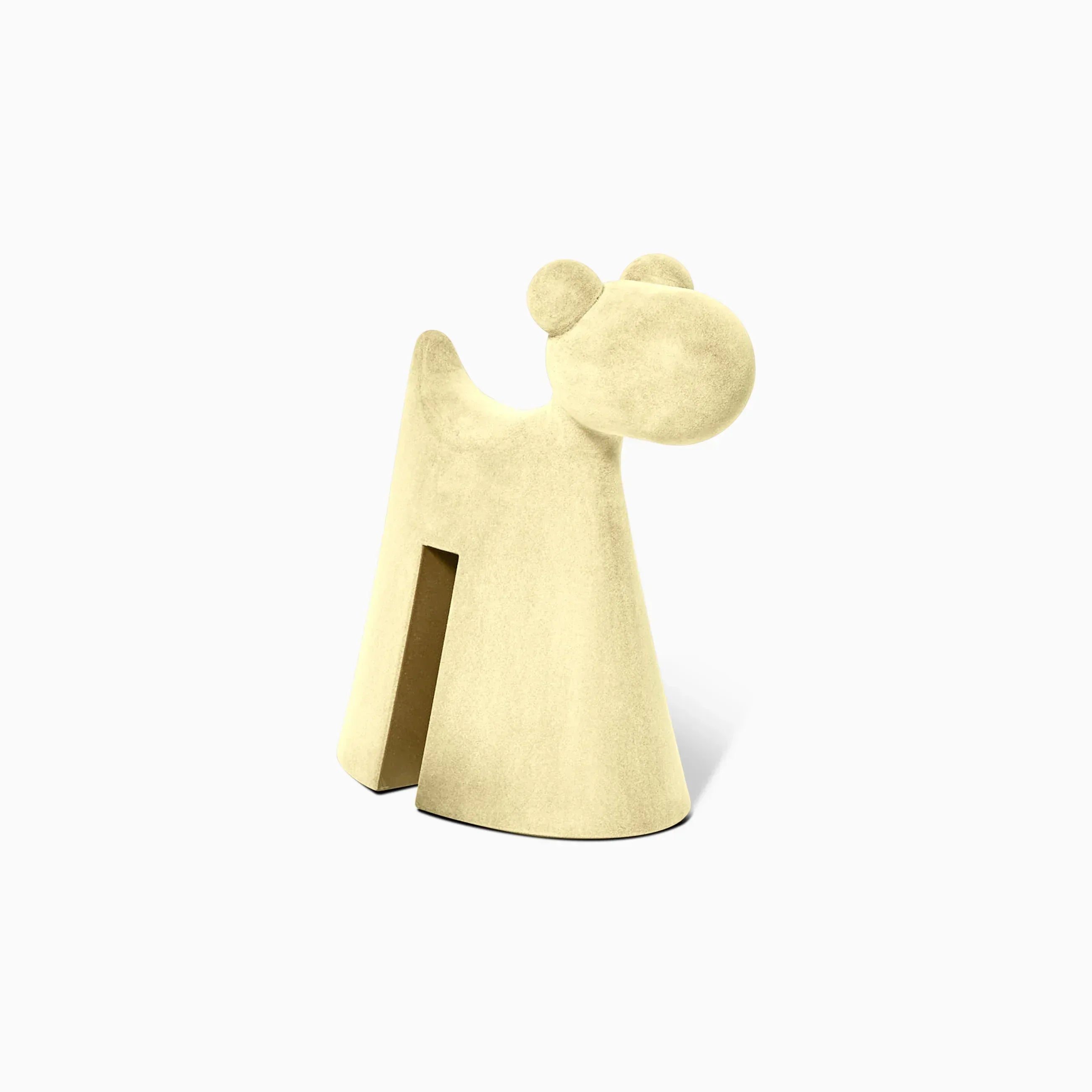 Serralunga Doggy Hocker Moleskin Anthrazit Deko