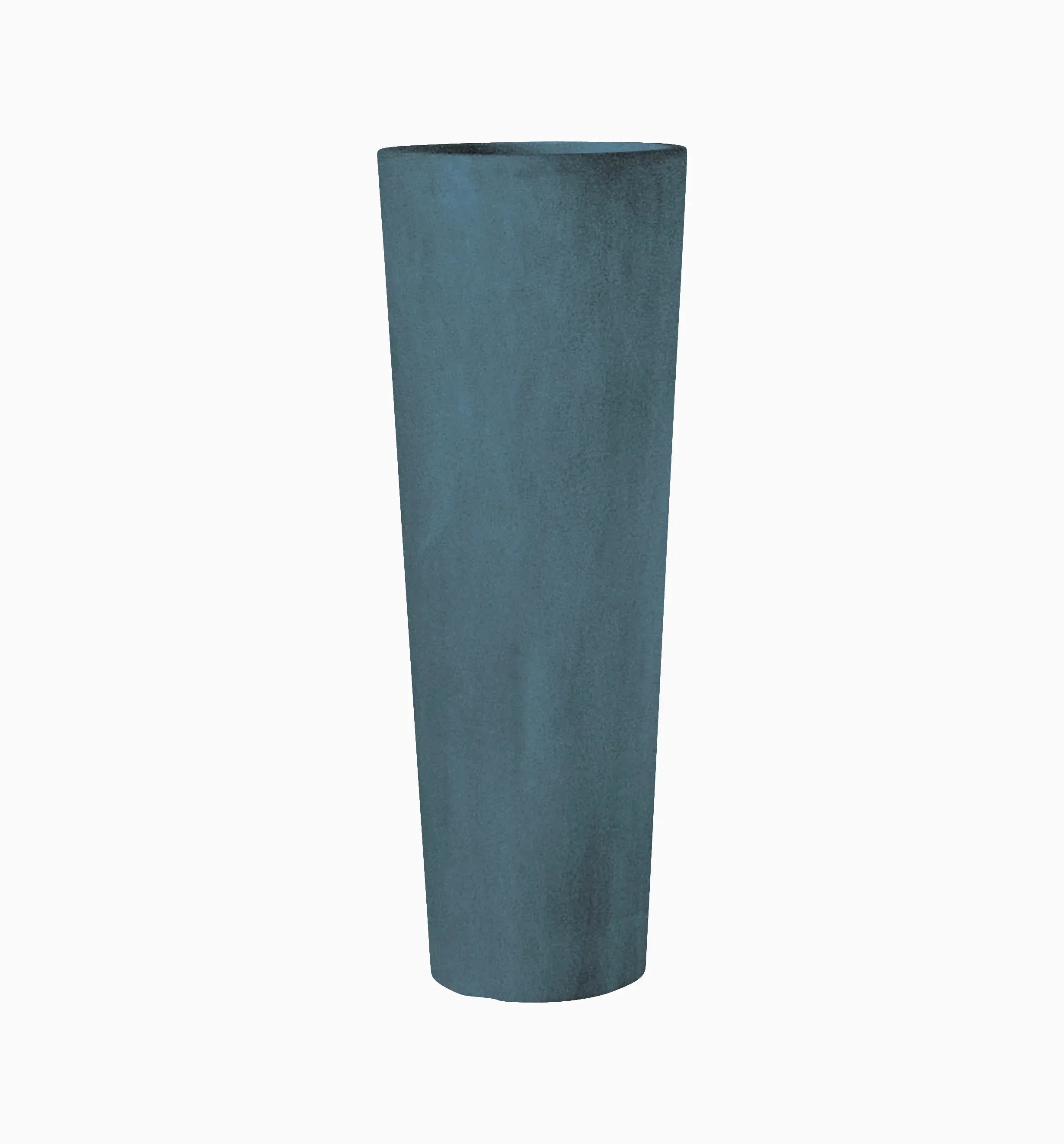 Serralunga New Pot High Pflanztopf Moleskin Anthrazit 35x35x90