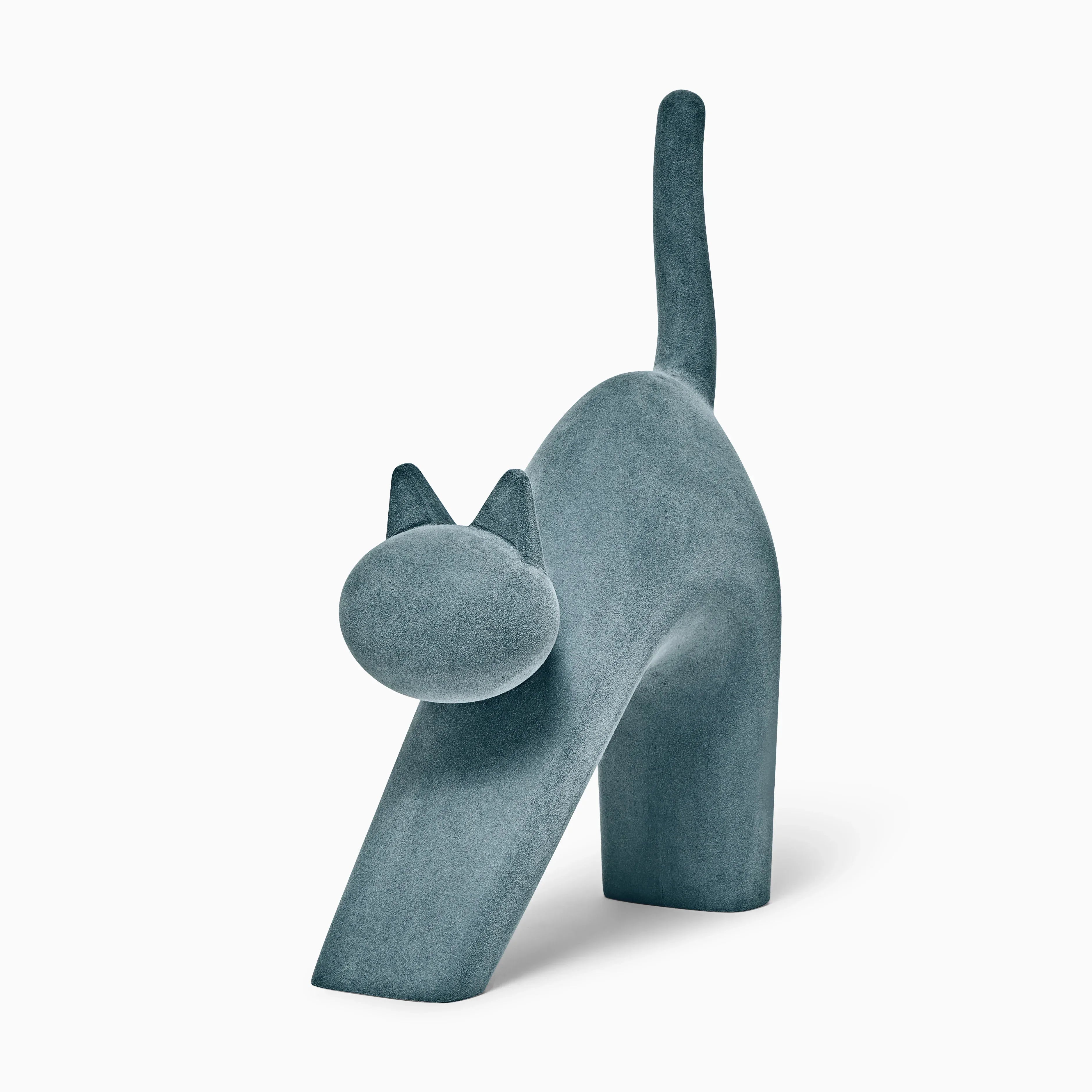 Serralunga Gatt-One Deko Katze Moleskin Anthrazit