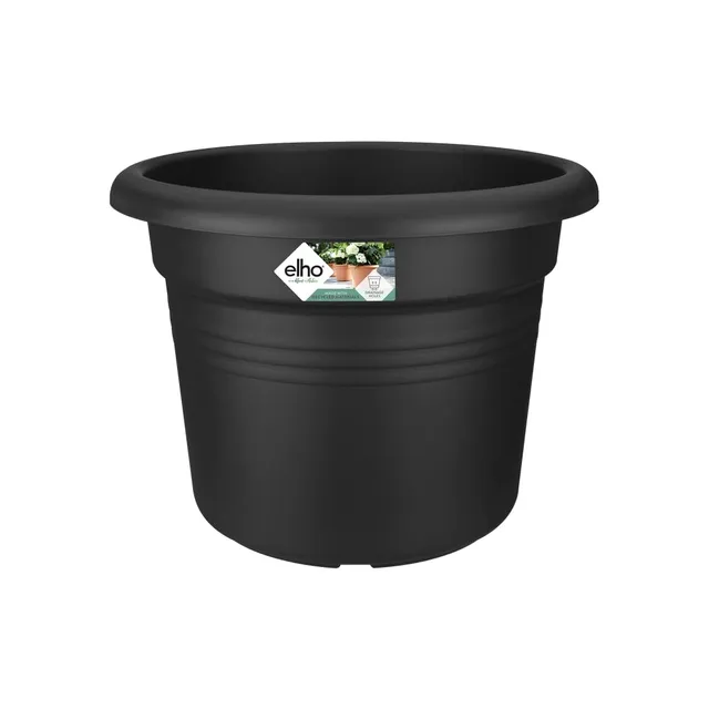 elho Green Basics Cilinder Blumentopf 55 cm Living Schwarz