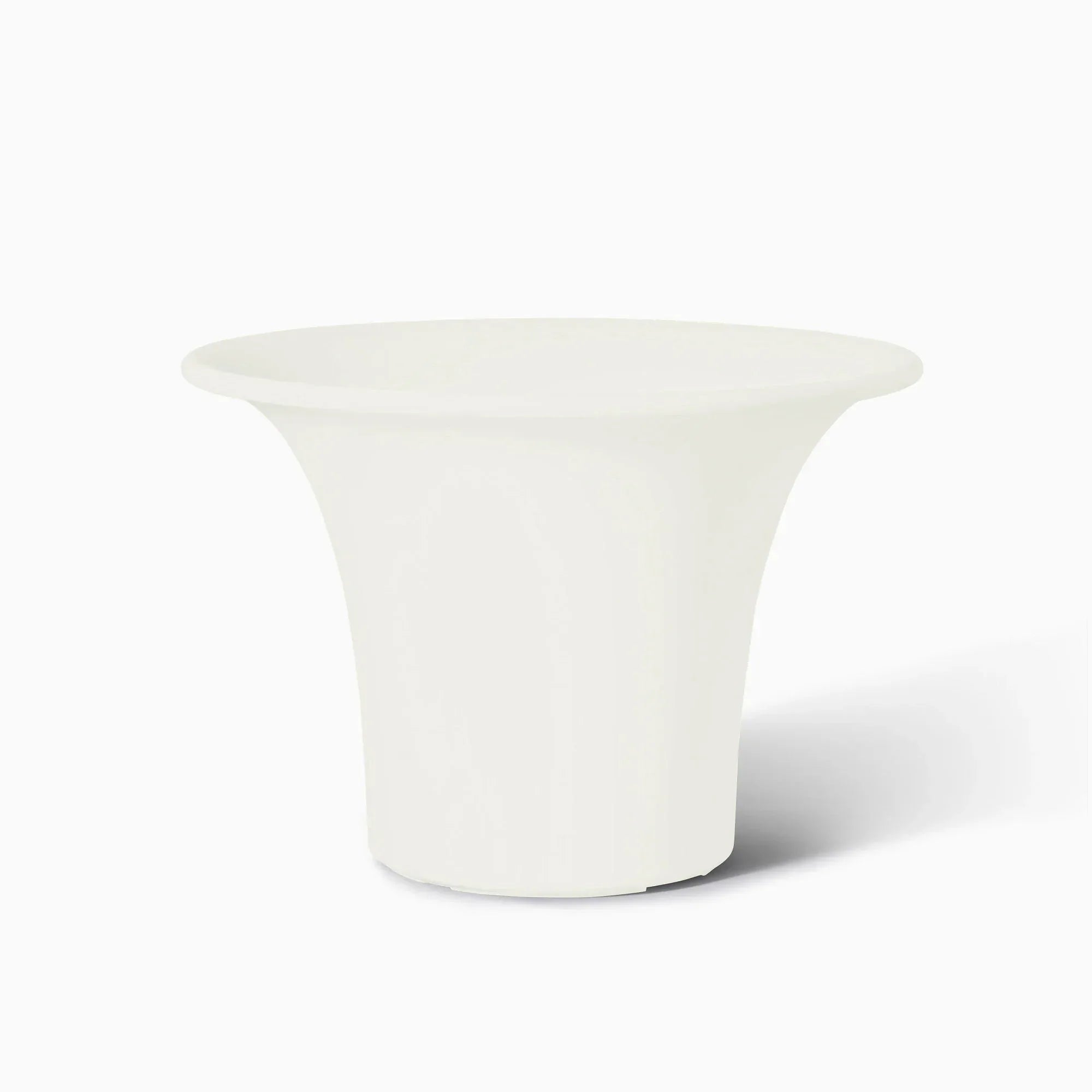 Serralunga Cone Pflanztopf Weiß Oversize