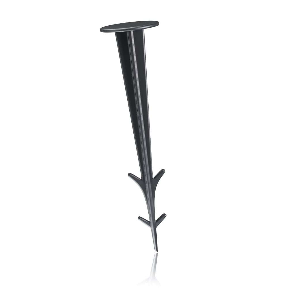 GardenMate Erdanker 120 mm Kunststoff Bodenanker 100 Stück flach