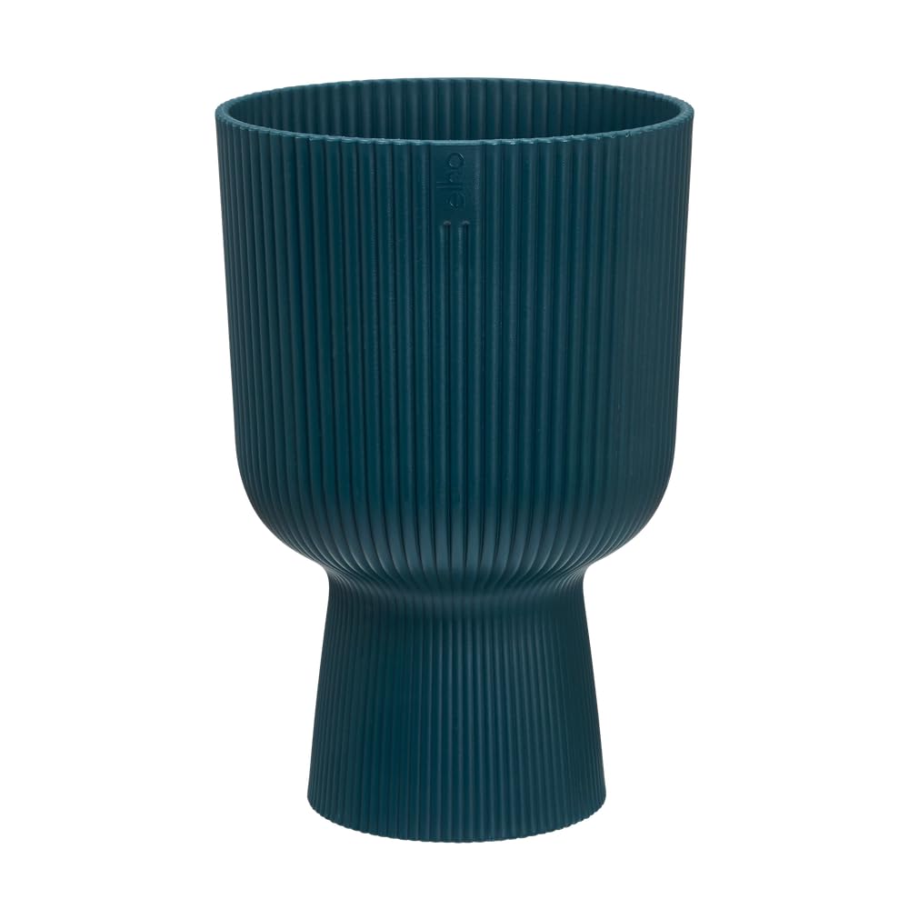 elho Vibes Fold Coupe Blumentopf Tiefes Blau 14 cm