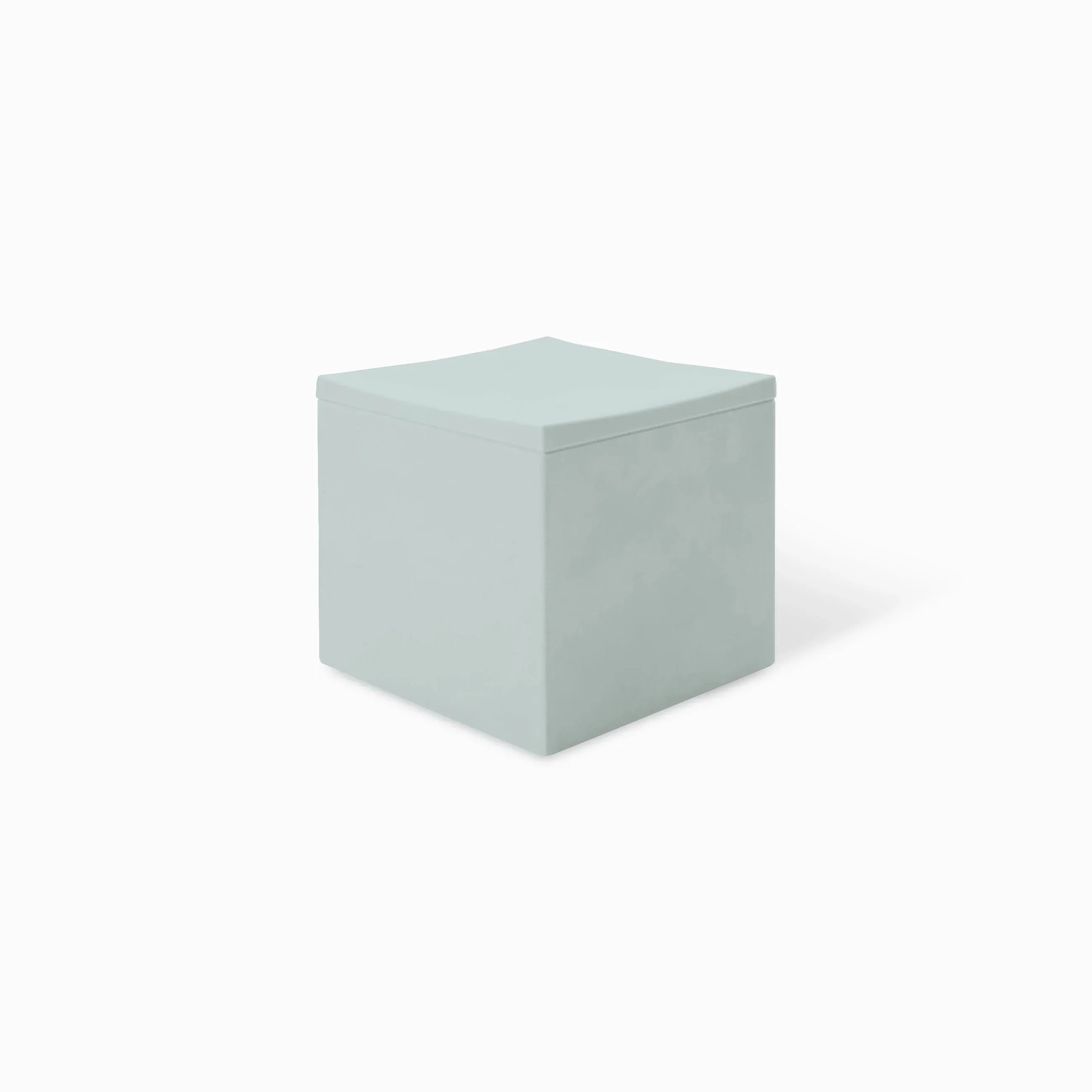 Serralunga Lounge Cube Hocker Weiß 37x37x36 eckig
