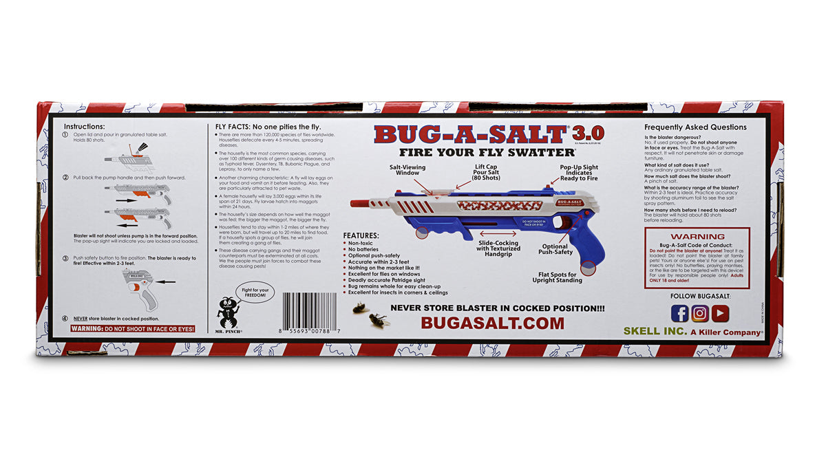 Bug-A-Salt 3.0 Liberty Salzgewehr USA Design giftfrei