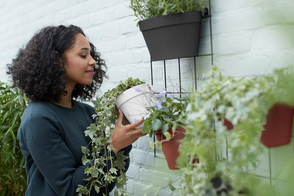 elho Loft Urban Green Wall Pflanztopf 15cm Weiß für Pflanzenwand