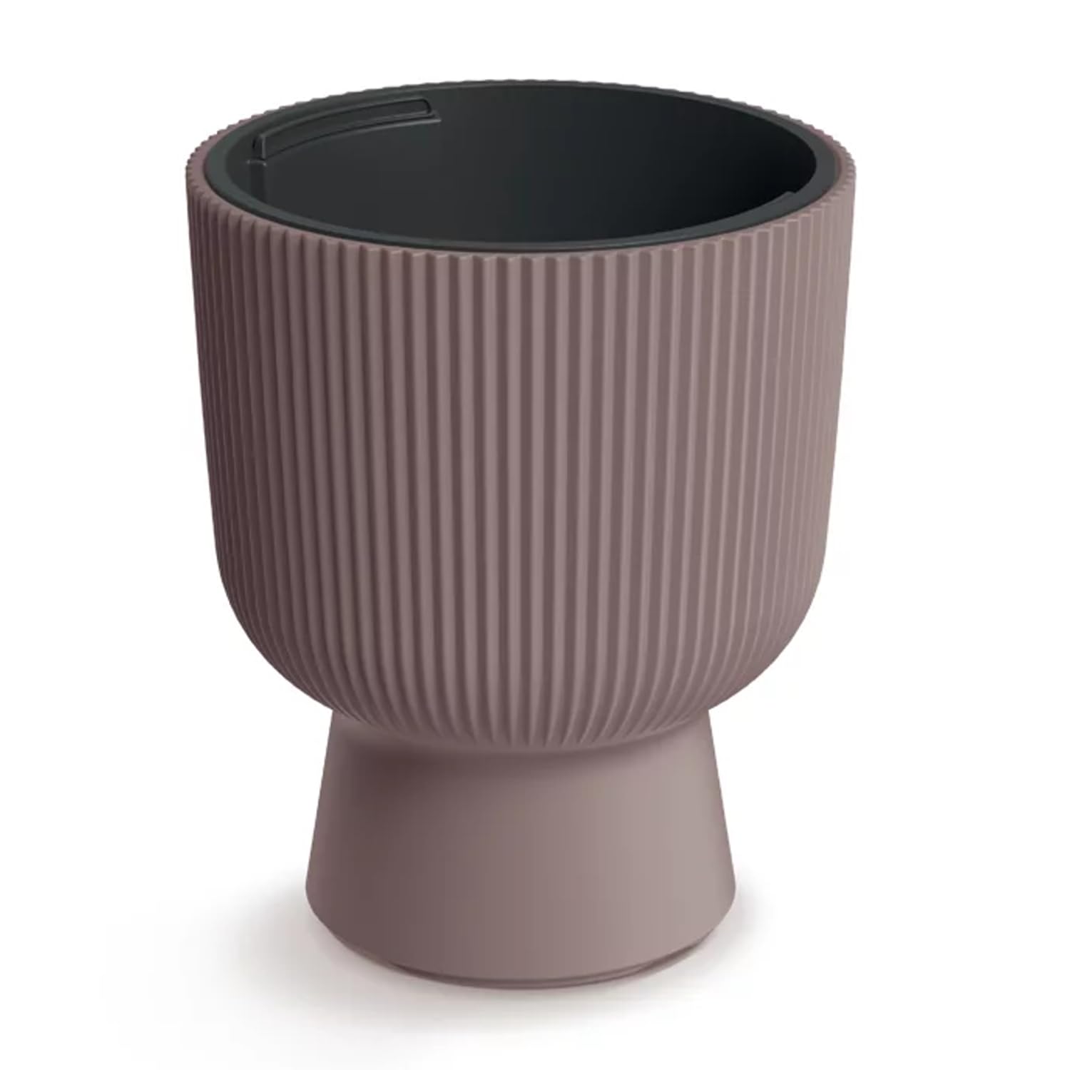Prosperplast Milly Blumentopf Ø239mm Anthrazit mit Einsatz