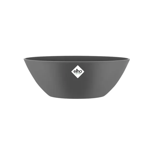 elho Brussels Oval 20 Blumentopf Anthrazit 20 cm wasserdicht
