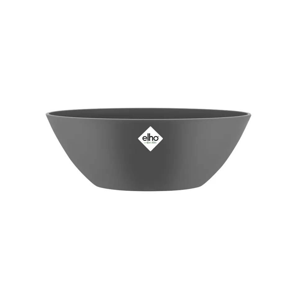 elho Brussels Oval 20 Blumentopf Anthrazit 20 cm wasserdicht