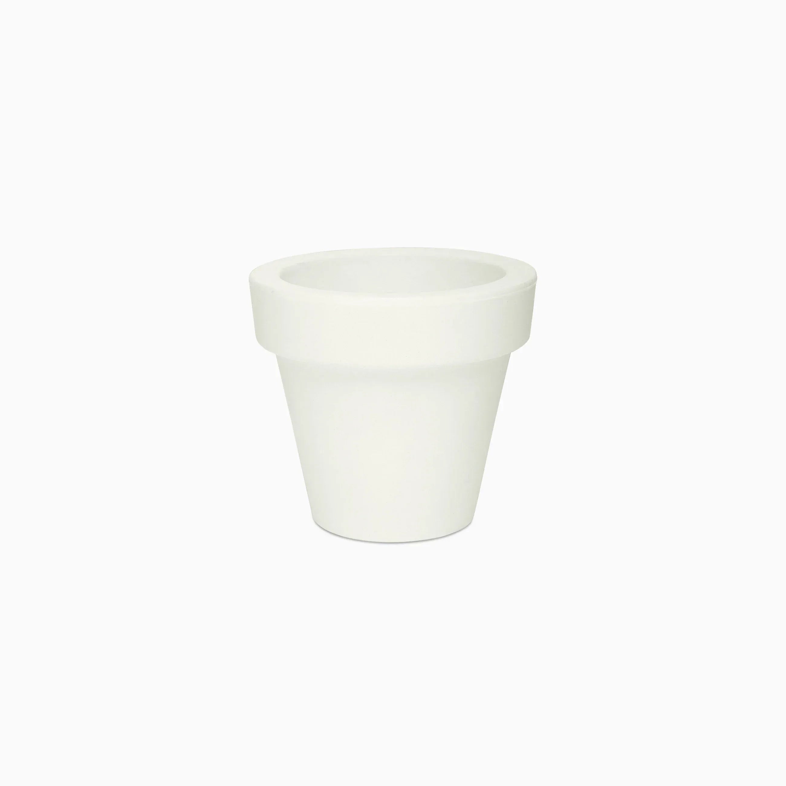 Serralunga Vas-Three Pflanztopf Weiß 60 cm Polyethylen