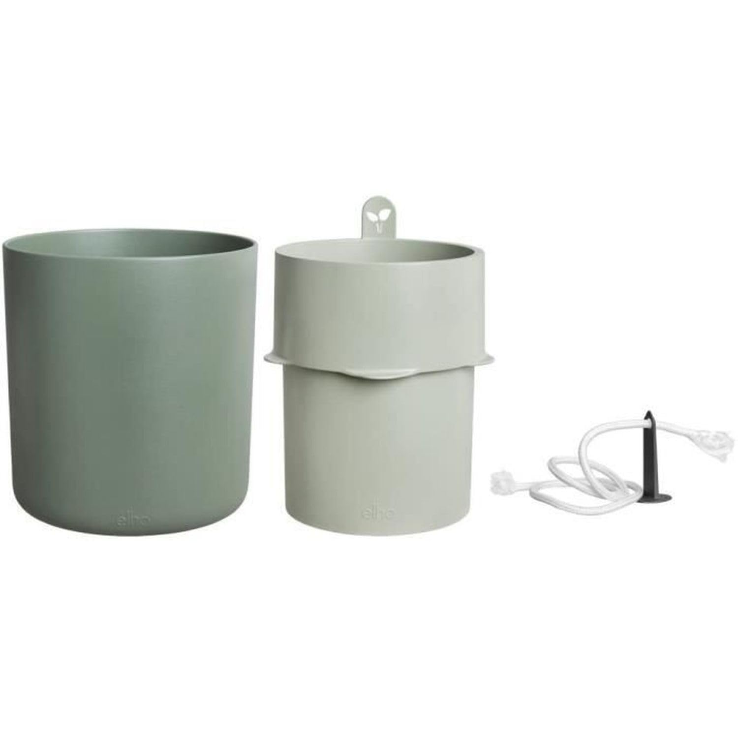 elho Bouncy Basil Pflanzentopf Leaf Green 16,5 cm selbstbewässernd