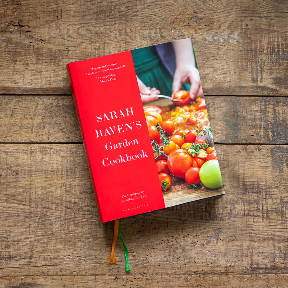 Sarah Raven Garden Kochbuch signiertes Hardcover 450 Rezepte