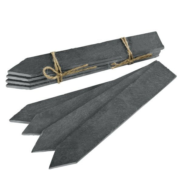 GardenMate Pflanzschilder Schiefer XL Stecker 20 cm 8er Set
