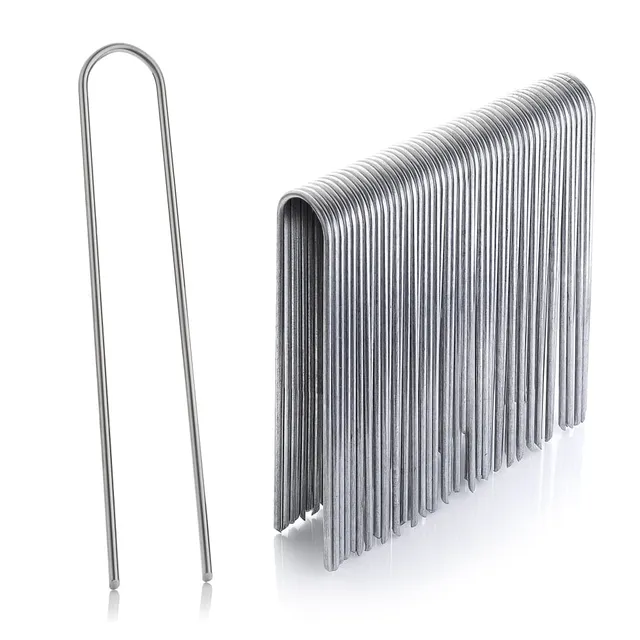 GardenMate Erdanker 200 mm verzinkt Bodenanker 100 Stück rund