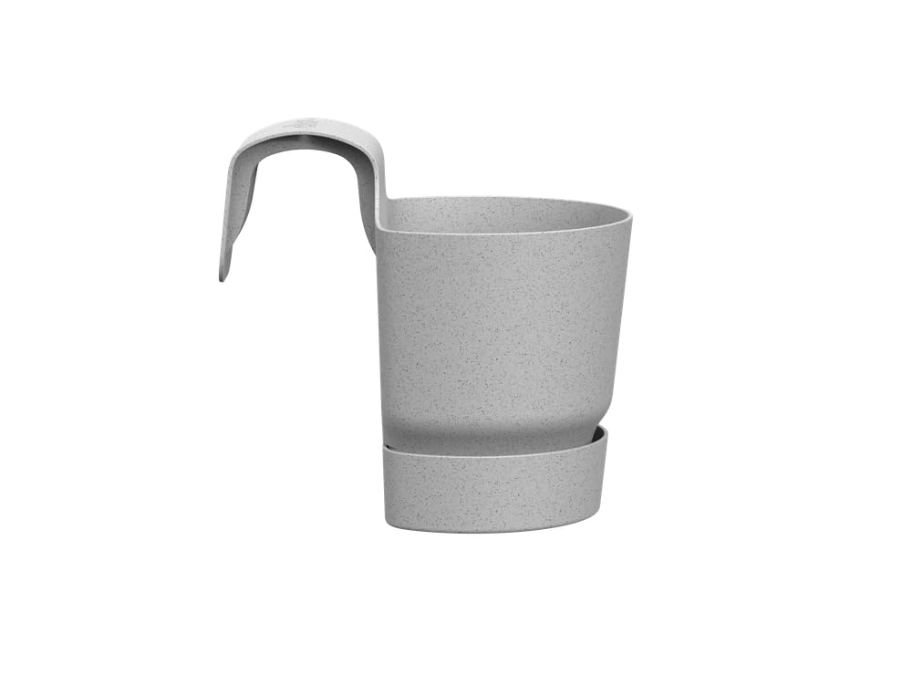 elho Greenville Easy Hanger Blumentopf Grau 19,5 cm Beton