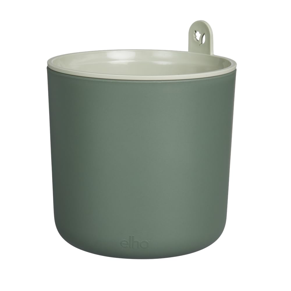 elho Happy Herbs 14 Kräutertopf Leaf Green 14,5 cm
