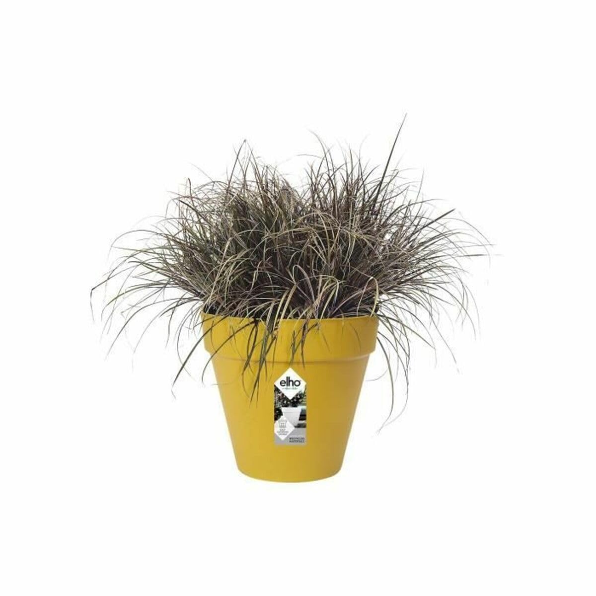 elho Loft Blumentopf 25cm ocker rund mit Wasserreservoir