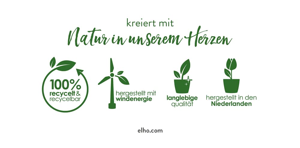 elho Green Basics Grow Kit Allin1 40 Anzuchttopf Limettengrün