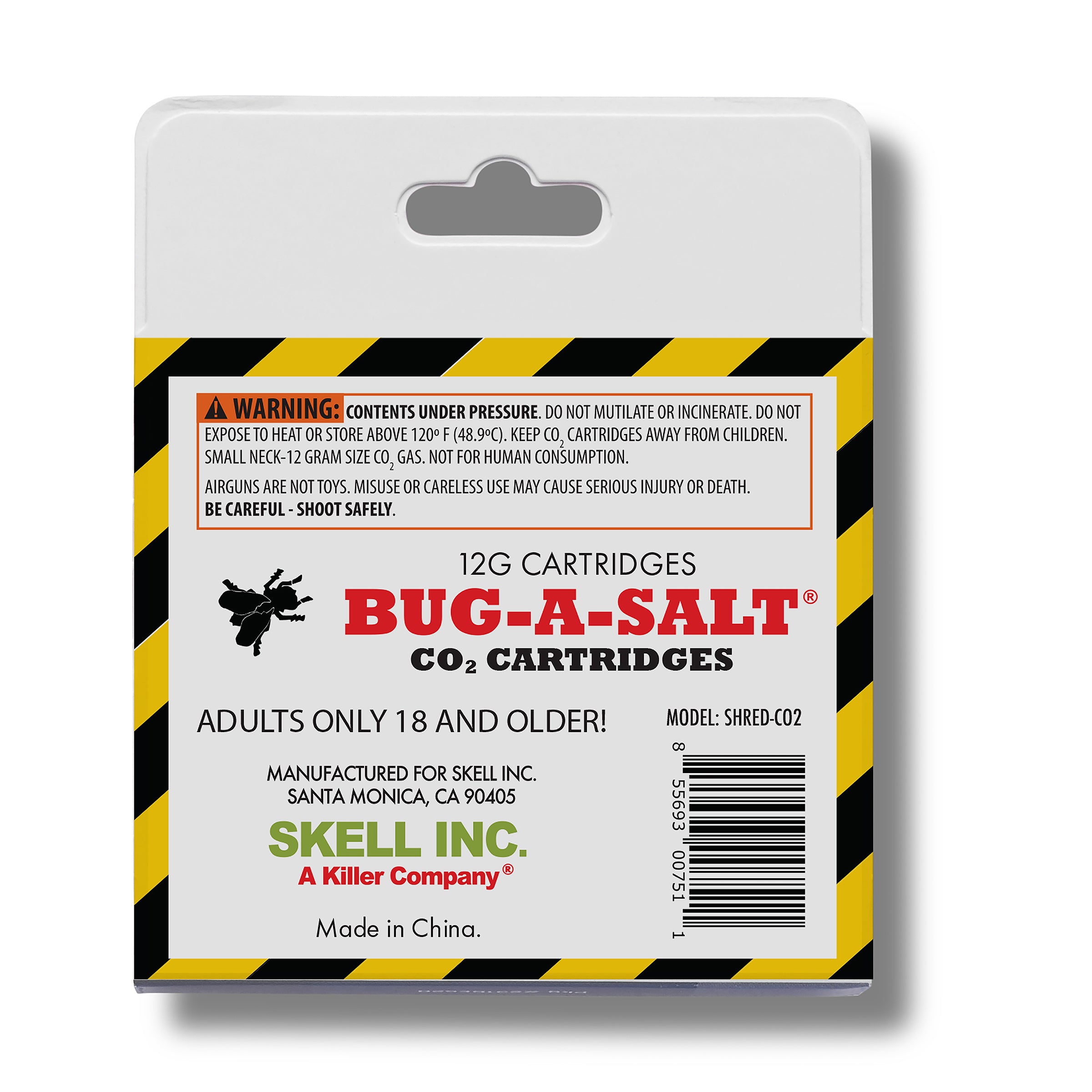 Bug-A-Salt Ammo SHRED-ER CO2-Kartuschen 5er 12g