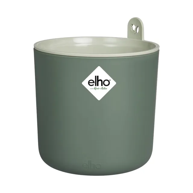 elho Happy Herbs 14 Kräutertopf Leaf Green 14,5 cm