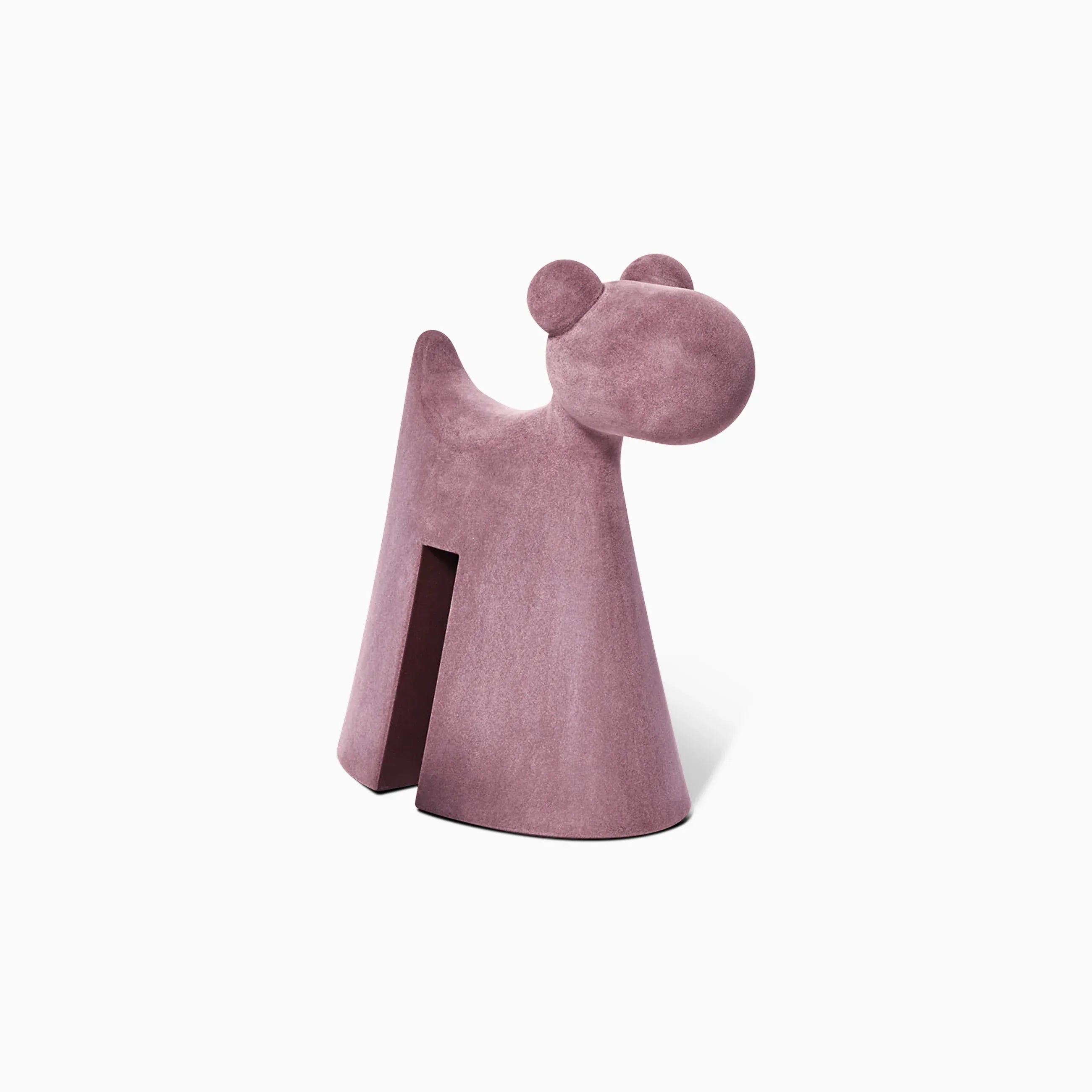 Serralunga Doggy Hocker Moleskin Anthrazit Deko