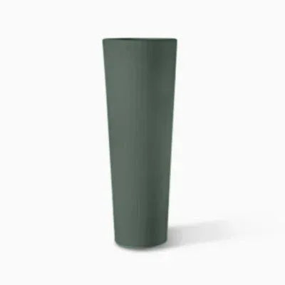 Serralunga New Pot High Pflanztopf Weiß 35x35x90 Outdoor