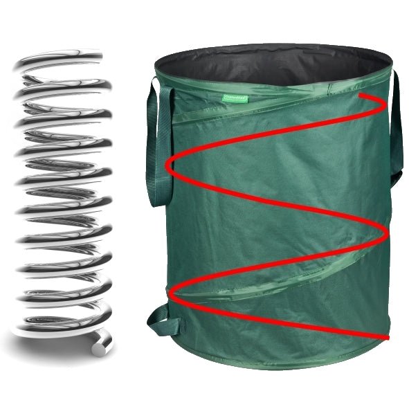 GardenMate Gartensäcke Pop Up 160L Oxford Gartensack 3er Set