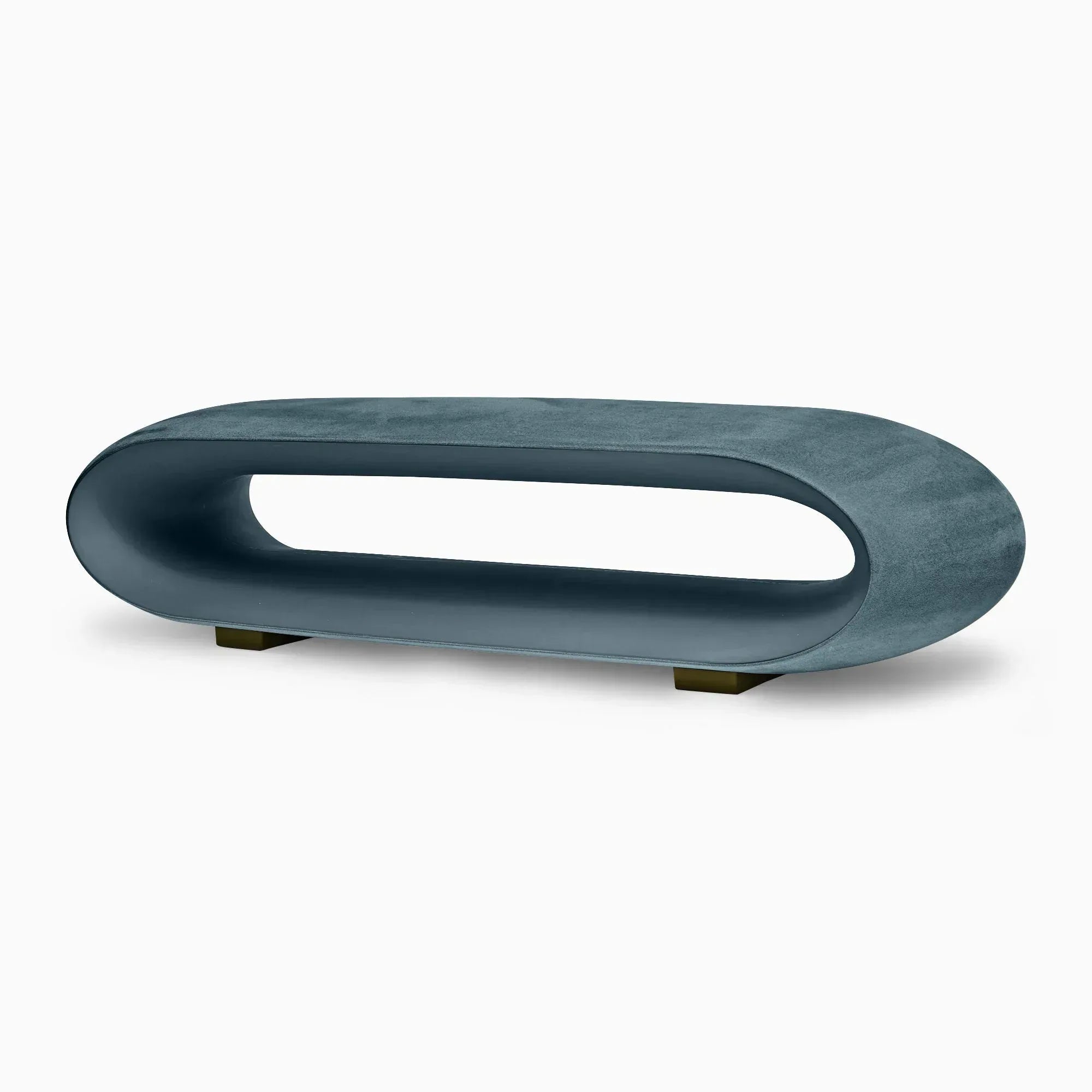 Serralunga Loop LOOP-MAN Sitzbank anthrazit Moleskin oval