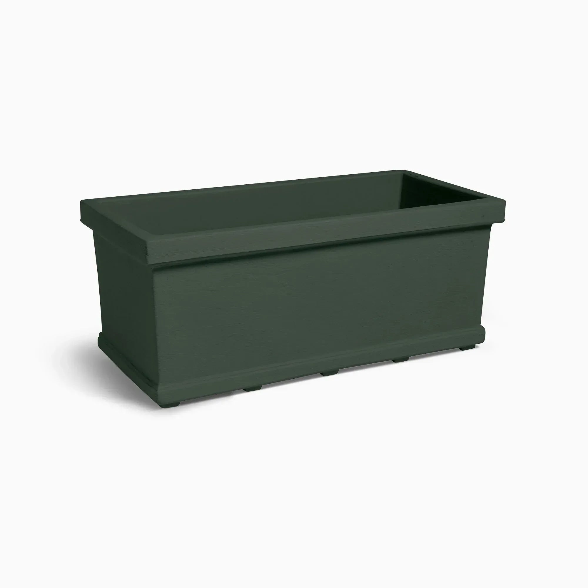 Serralunga Neoclassic Pflanztopf Weiß 80x35x35 rechteckig