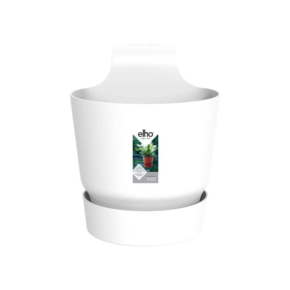 elho Greenville Easy Hanger 19,5 Balkontopf Weiss