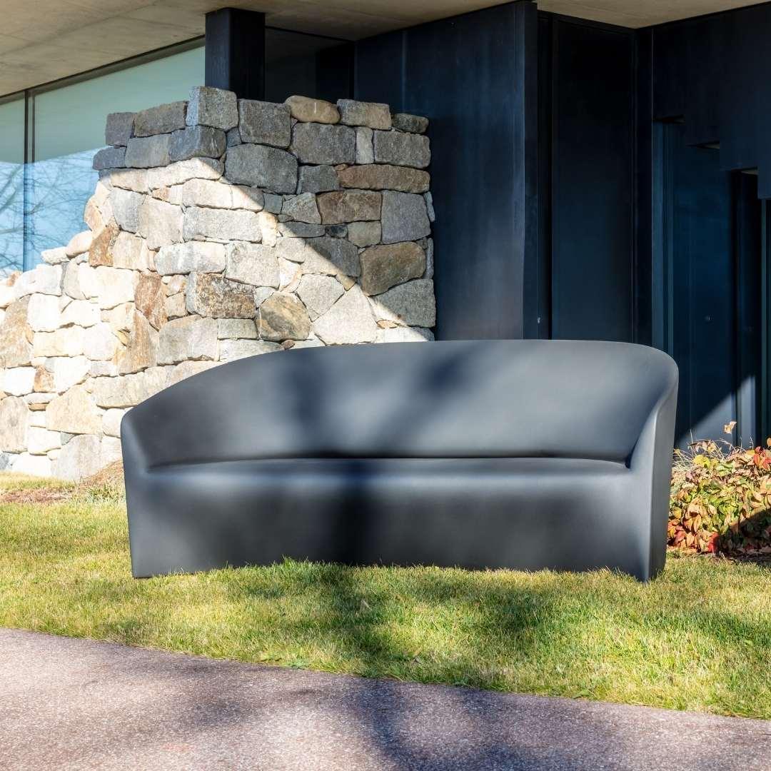 Serralunga Pine Beach Sofa Gartensofa Weiß rund