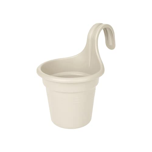 elho Green Basics Easy Hanger Balkontopf Baumwoll Weiss