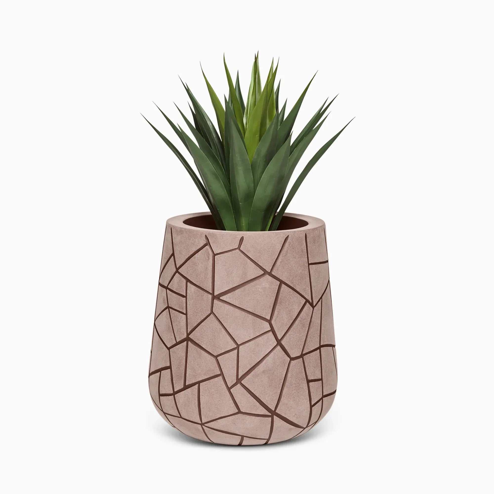 Serralunga Memory Pflanztopf Anthrazit 52x52x43 cm