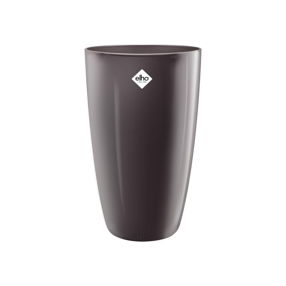 elho Brussels Diamond Rund Hoch 32 Blumentopf Oyster Pearl Kunststoff