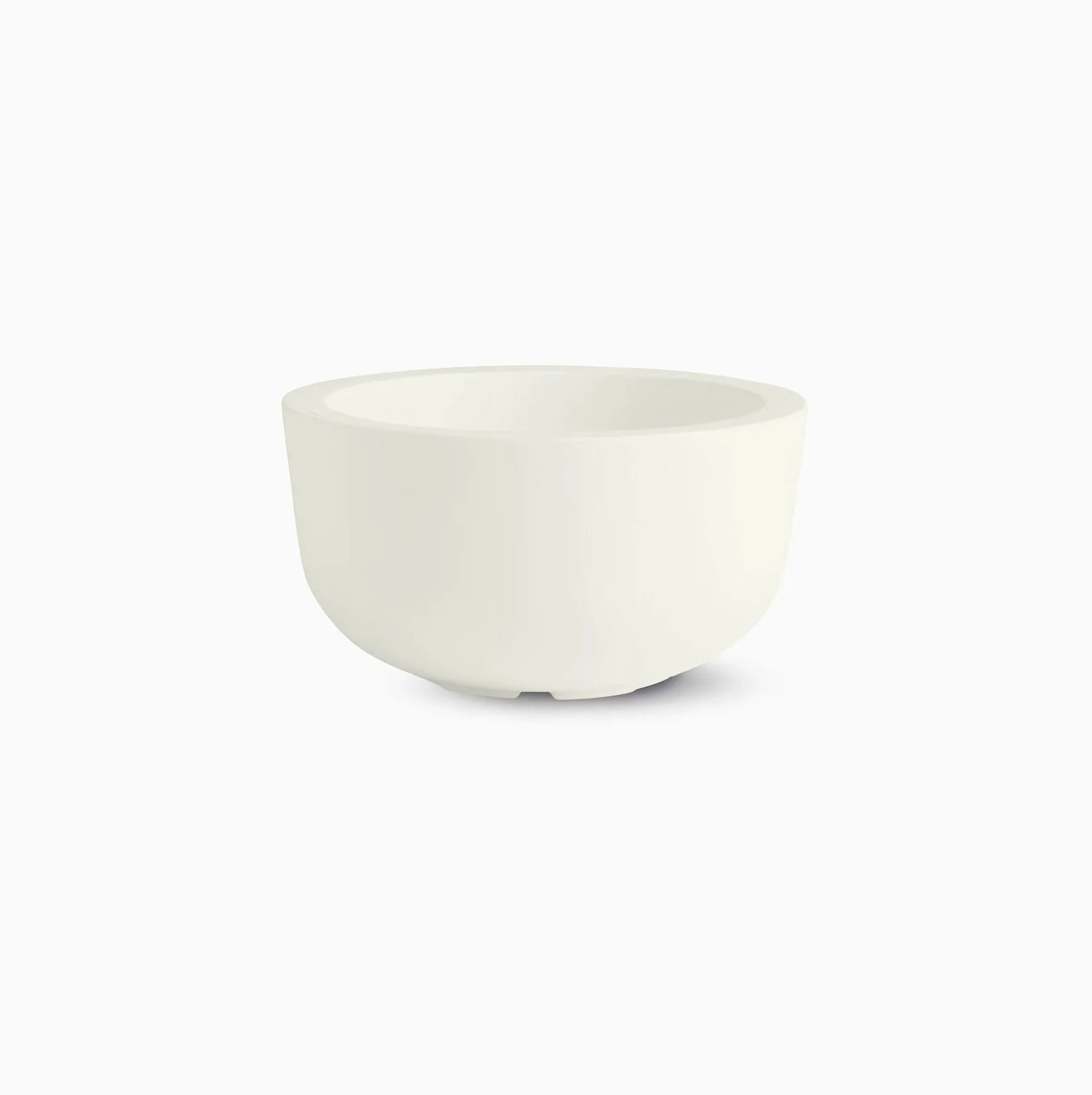 Serralunga Cup Small Pflanztopf Weiß rund Polyethylen