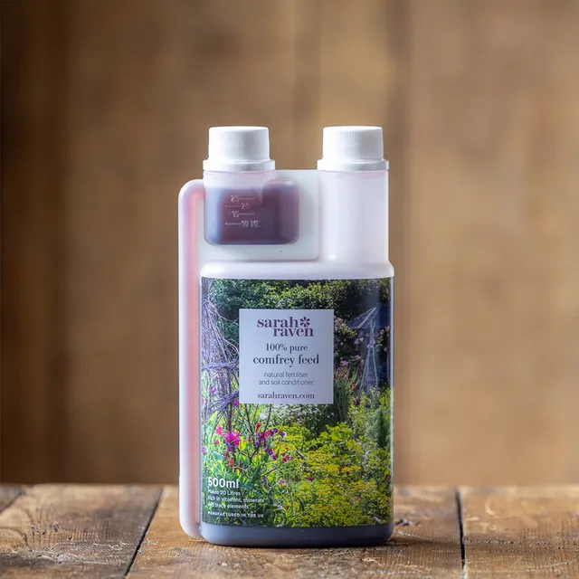 Sarah Raven Comfrey Feed Flüssigdünger 500ml natürlich NPK